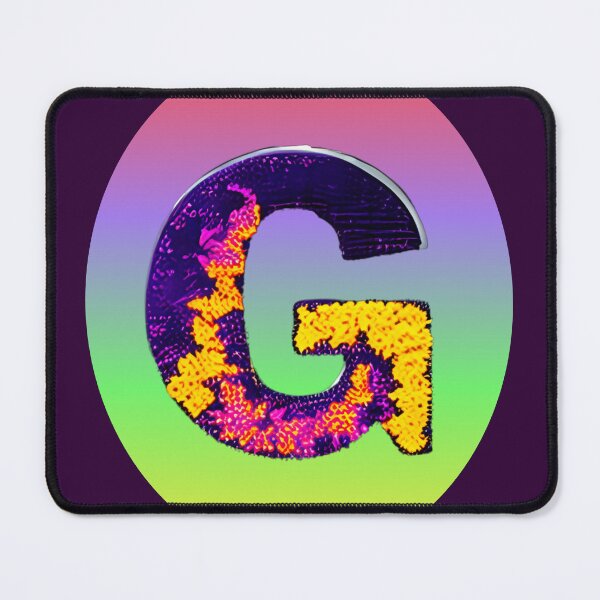 Item preview, letter G, monogram. typography collage. ABC art. gift 2024 designed and sold by Minibubb.