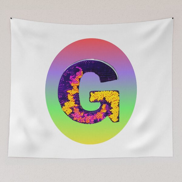Item preview, letter G, monogram. typography collage. ABC art. gift 2024 designed and sold by Minibubb.