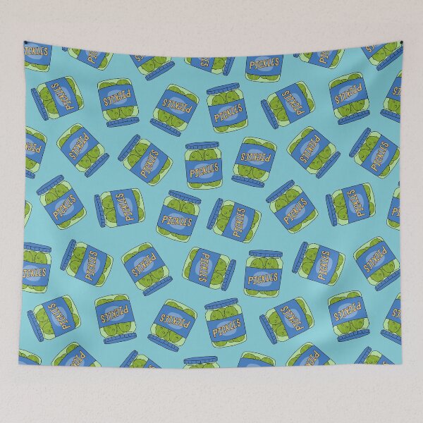 Item preview, Pickle Jars - blue designed and sold by littlearrow.