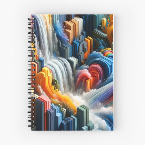 Item preview, Urban Waves Abstract Color Explosion designed and sold by mymagicstoreus.