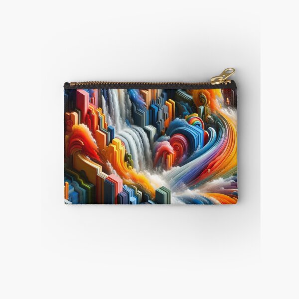 Item preview, Urban Waves Abstract Color Explosion designed and sold by mymagicstoreus.