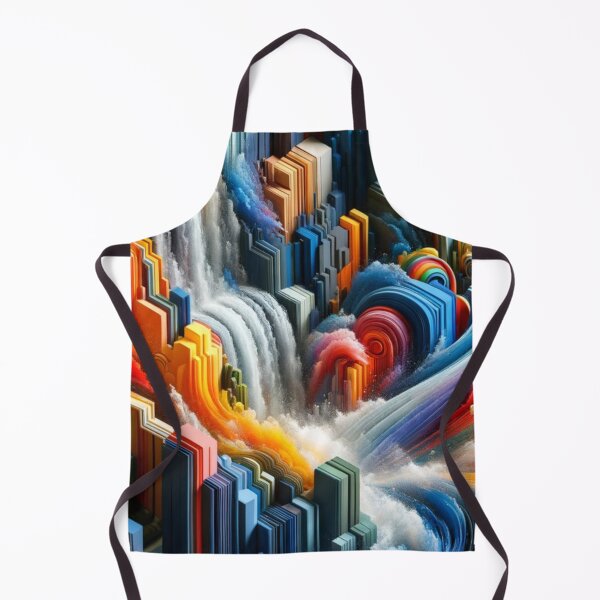 Item preview, Urban Waves Abstract Color Explosion designed and sold by mymagicstoreus.
