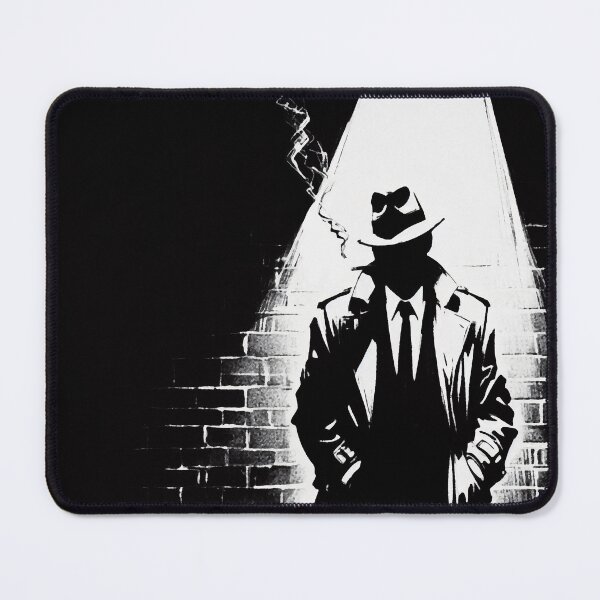 Item preview, Noir Detective by the Wall [Vintage, Retro] designed and sold by RESToRAPTOR.