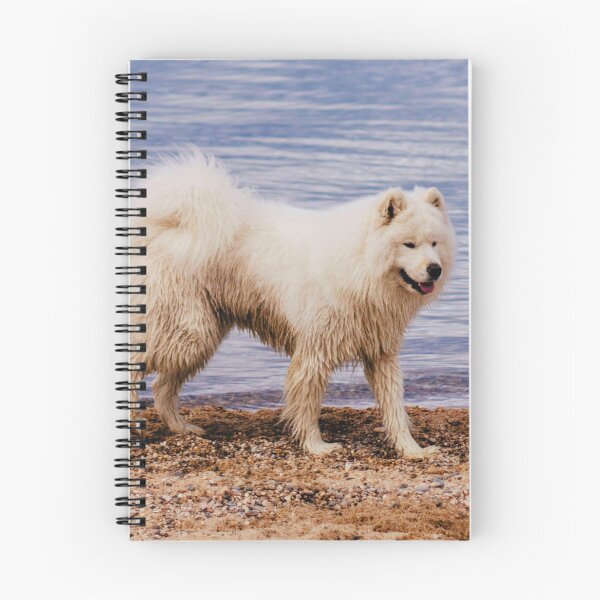 Item preview, Samoyed Dog At The Beach designed and sold by TheAnimalZ00.