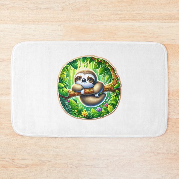 Item preview,  Charming Sloth Die-Cut Sticker Design Volume 2 designed and sold by mymagicstoreus.