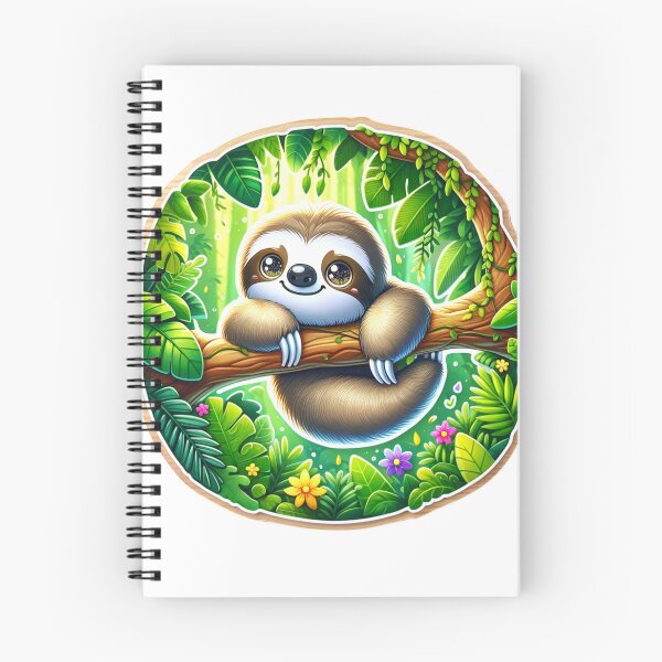 Item preview,  Charming Sloth Die-Cut Sticker Design Volume 2 designed and sold by mymagicstoreus.
