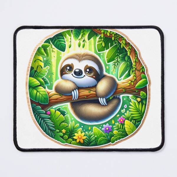Item preview, Charming Sloth Die-Cut Sticker Design Volume 2 designed and sold by mymagicstoreus.