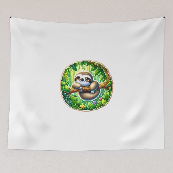 Item preview,  Charming Sloth Die-Cut Sticker Design Volume 2 designed and sold by mymagicstoreus.