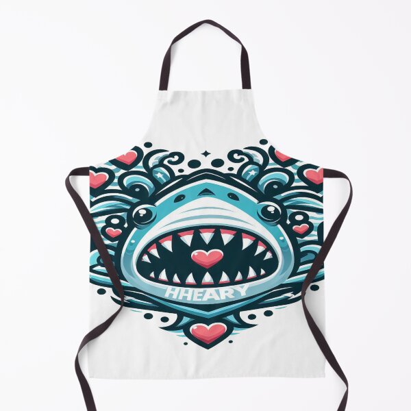 Item preview, shark mouth heart designed and sold by maheart83.