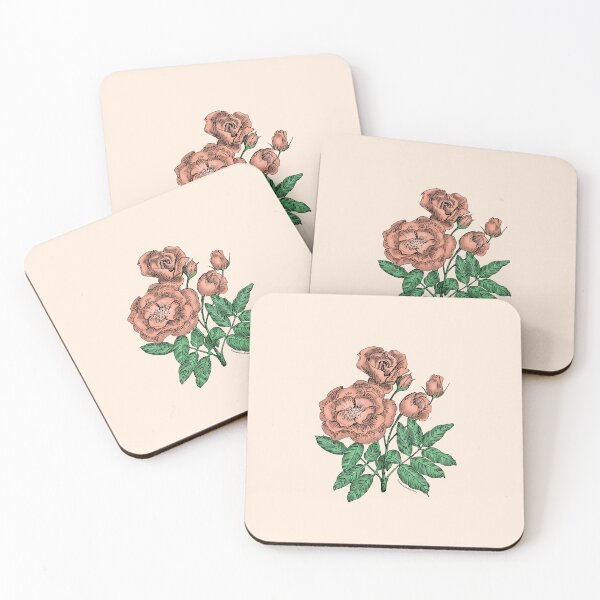 Item preview, Apricot Cupped Rose Bloom Semi-Double 8-15 Petals In 2 Rows designed and sold by zenithcreative.