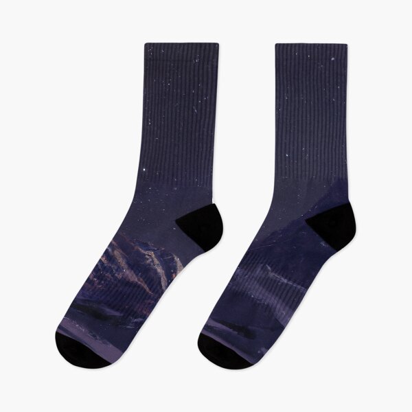 Item preview, Mountains with Night Sky designed and sold by maniacfitness.