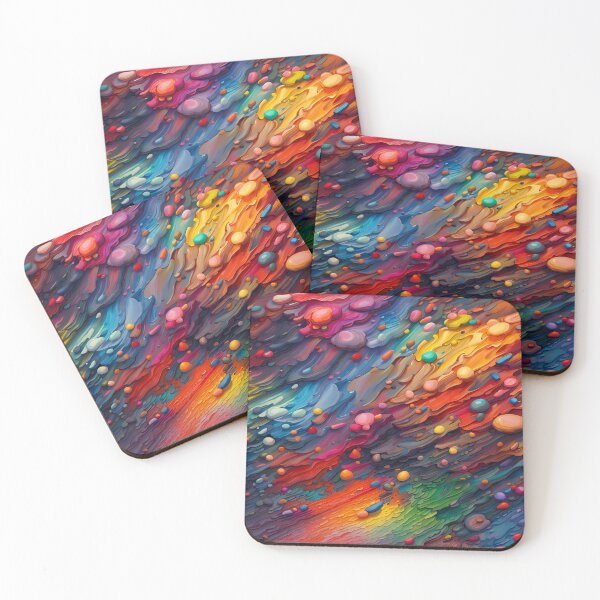 Item preview, Melted Rainbow designed and sold by TemperedArt.