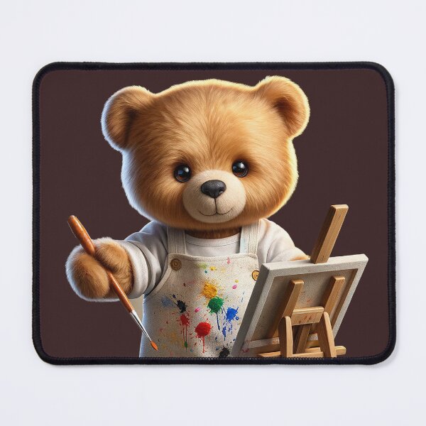Item preview, Teddy Painter  designed and sold by AICanvas.