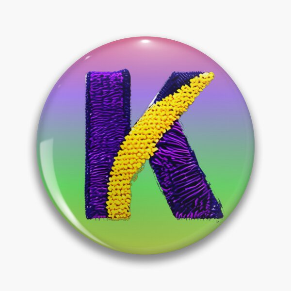 Artikelvorschau, Buchstabe K, Monogramm 2. Typografie-Collage. ABC-Kunst. Geschenk 2024 entworfen und verkauft von Minibubb.