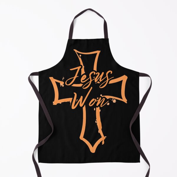 Item preview, Jesus Won, Orange Cross. designed and sold by MoriaStore.
