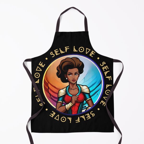 Item preview, Superhero Woman Self Love Quote Hairdo Dark Blue designed and sold by Melan Designs.