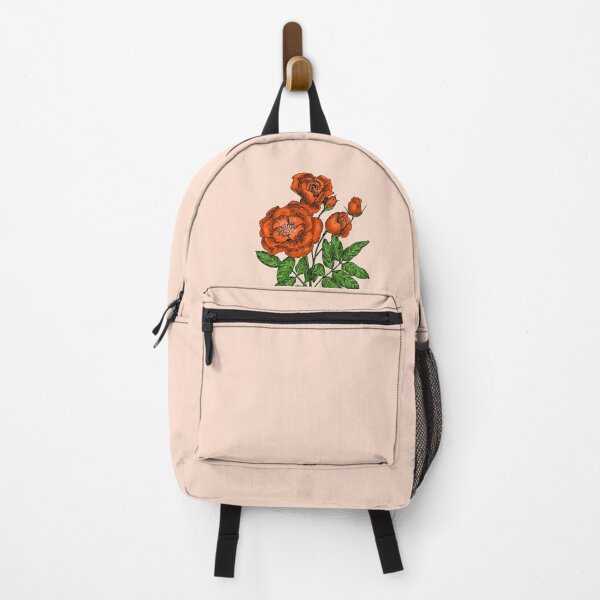 Item preview, Orange Cupped Rose Bloom Semi-Double 8-15 Petals In 2 Rows designed and sold by Rachael Taylor.