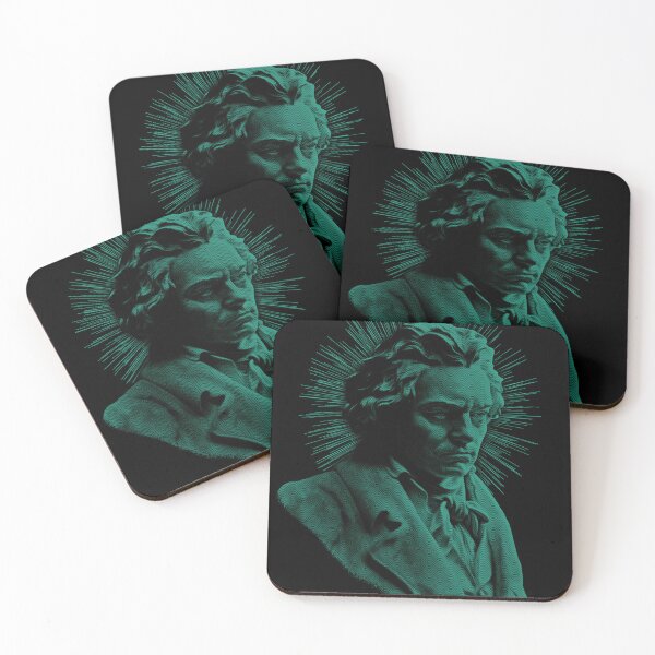 Item preview, Ludwig van Beethoven (Teal) designed and sold by CrimsonLizard.