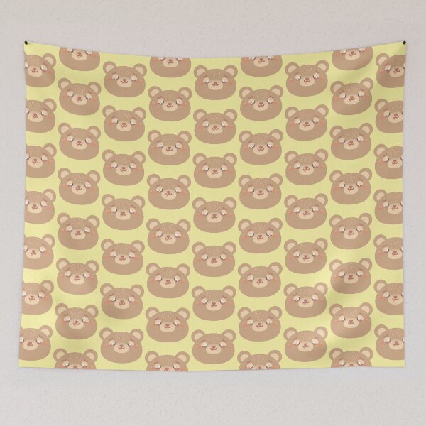 Item preview, Cute Kawaii Brown Bear Sticker designed and sold by CMYKat.