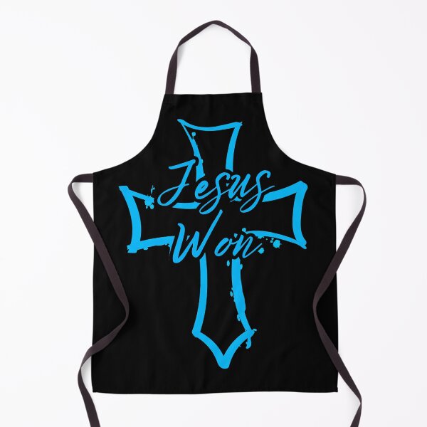 Item preview, Jesus Won, Blue Cross. designed and sold by MoriaStore.