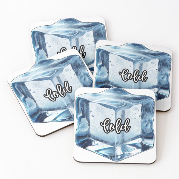 Item preview, Cold Ice Cube Block Frozen Cube with Writing designed and sold by kylmllr101684.