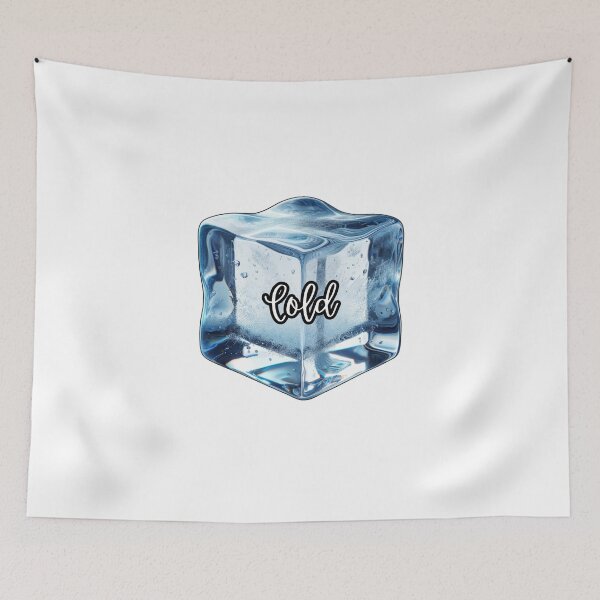 Item preview, Cold Ice Cube Block Frozen Cube with Writing designed and sold by kylmllr101684.