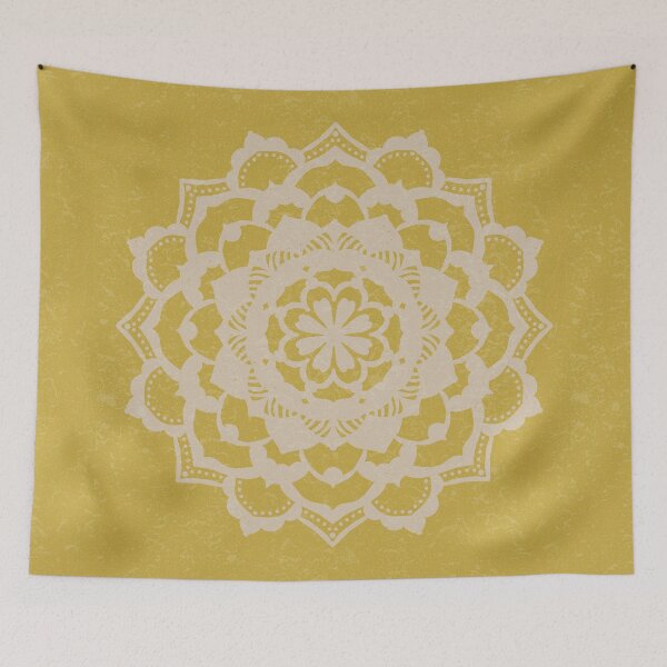 Item preview, Deva Mandala - Saffron + Dove designed and sold by Irene Estelle.