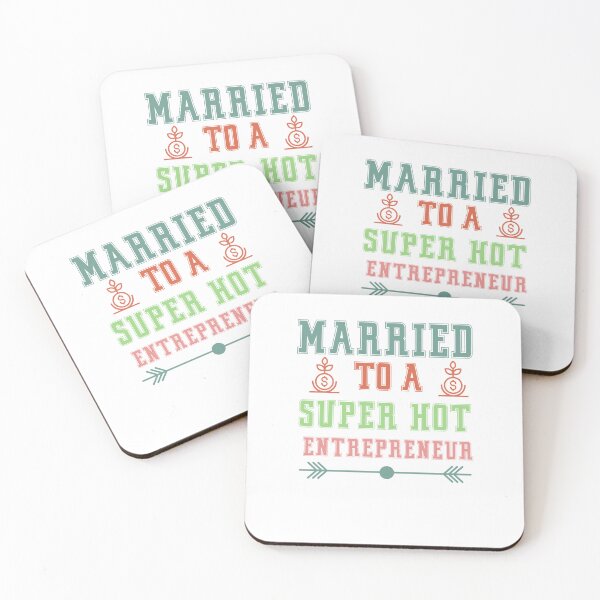 Item preview, Married to a super hot Entrepreneur- Funny design designed and sold by photoartdesin.