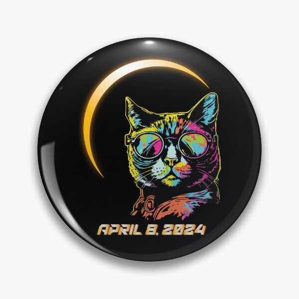 Artikelvorschau, Total Solar Eclipse 4.8.24 Path Of Totality Kids Cat Eclipse Gear entworfen und verkauft von DynamicDesign.