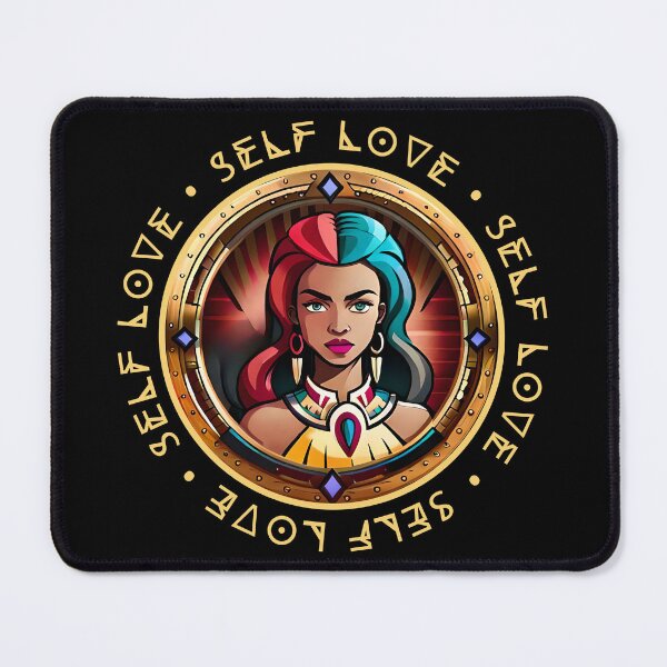 Item preview, Superhero Woman Self Love Aspiration Nature Warrior Gold designed and sold by Melan Designs.
