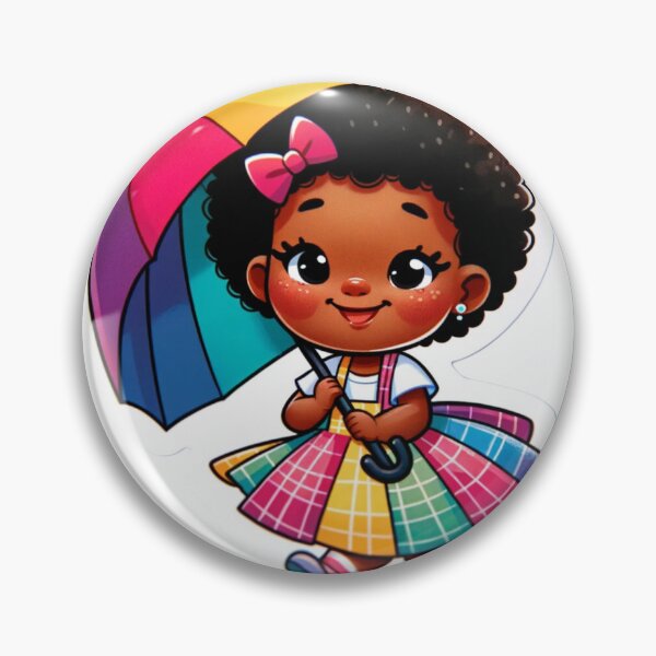 Item preview, Anime Girl Umbrella Die-Cut Sticker designed and sold by mymagicstoreus.