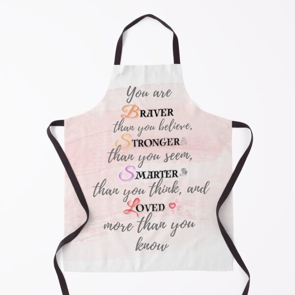 Item preview, Braver Stronger Smarter Loved designed and sold by AGHstore.