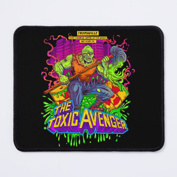 Item preview, toxic cartoon adventurer crusaders white designed and sold by rubenlopezart.