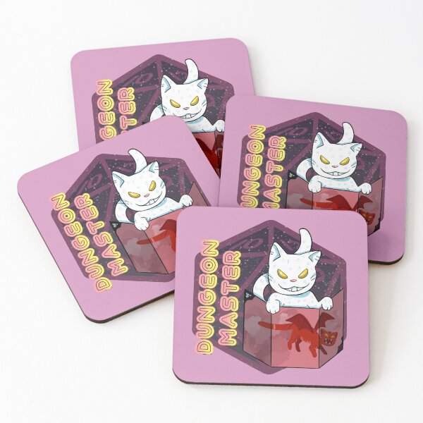 Item preview, Dungeons and Dragons Dungeon Master Cat designed and sold by Tactlessly.