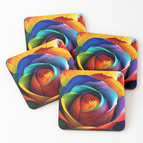 Item preview, Rainbow Rose designed and sold by EclipseArtisan.