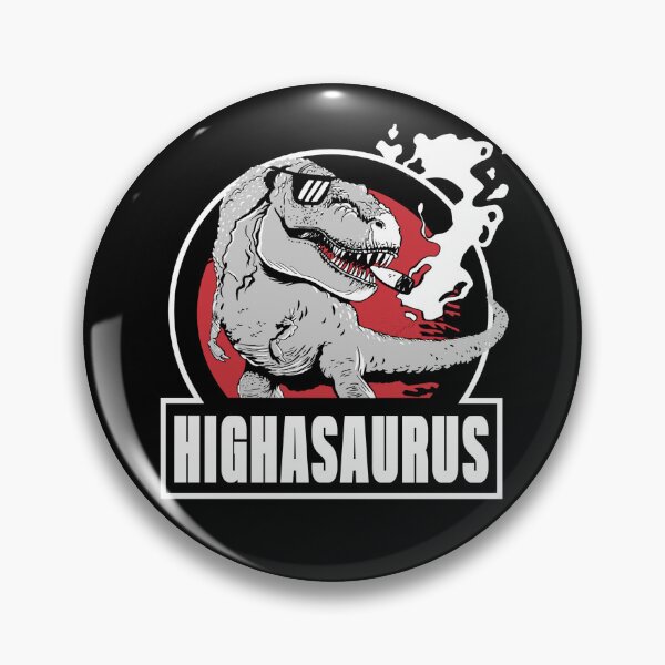 Artikelvorschau, Highasaurus High Dino Marijuana Weed Smoking Dinosaur Gear entworfen und verkauft von DynamicDesign.