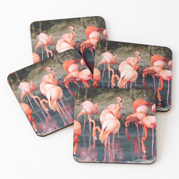 Item preview, Beautiful Flock Of Flamingos designed and sold by TheAnimalZ00.