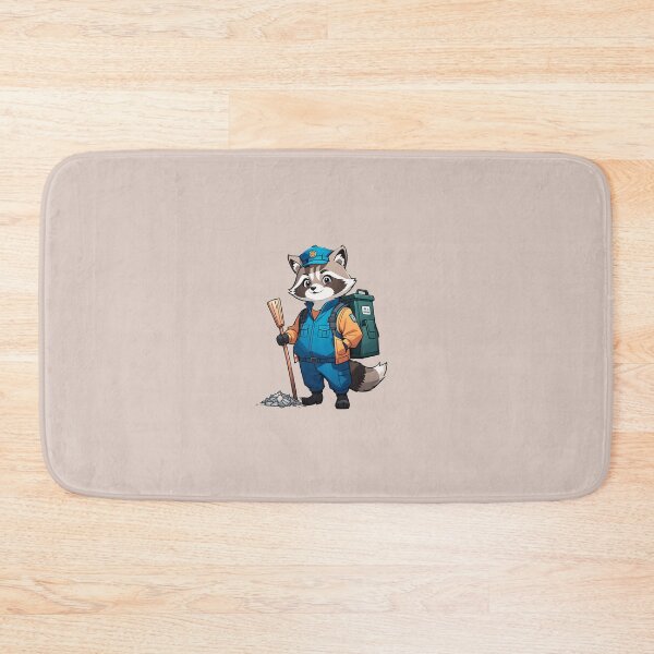 Item preview, Sanitation Engineer Raccoon designed and sold by Atlantico54.
