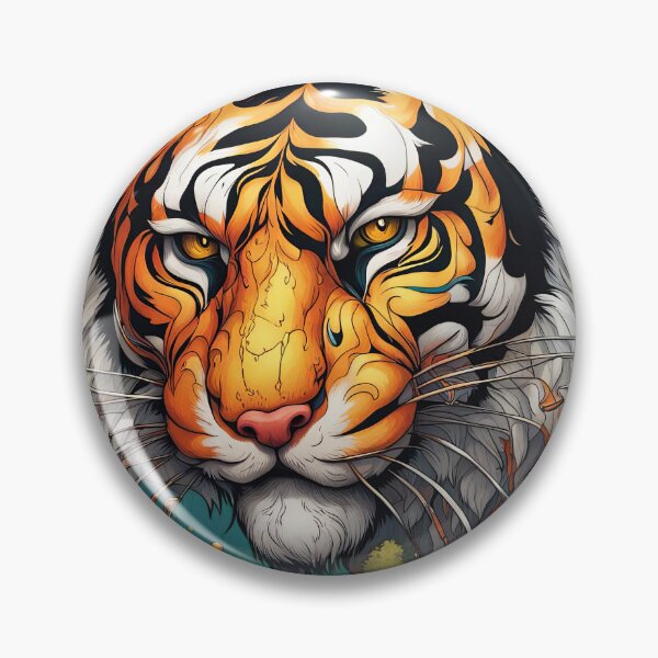 Item preview, Tiger, Tiger designed and sold by Kallak-AI-Art.