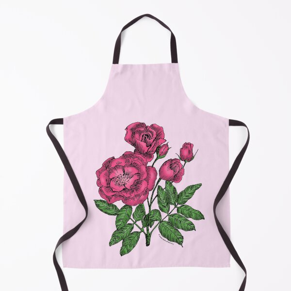Item preview, Mid Pink Cupped Rose Bloom Semi-Double 8-15 Petals In 2 Rows designed and sold by Rachael Taylor.