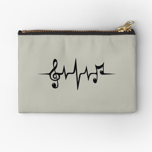 Item preview, Music Pulse Heartbeat Notes Clef Frequency Wave Sound Festival  designed and sold by boom-art.