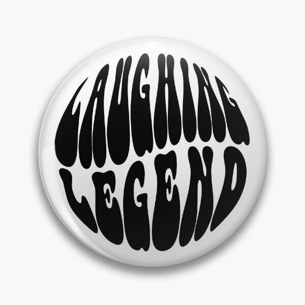 Item preview, Laughing Legend Text Monochrome White designed and sold by Meepuruproject.