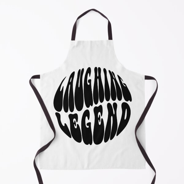 Item preview, Laughing Legend Text Monochrome White designed and sold by Meepuruproject.