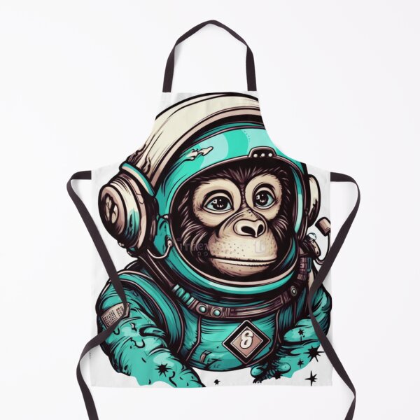 Item preview, Astronaut Monkey Adventure: Cosmic Fun and Playful Space designed and sold by JojoArtEvo.