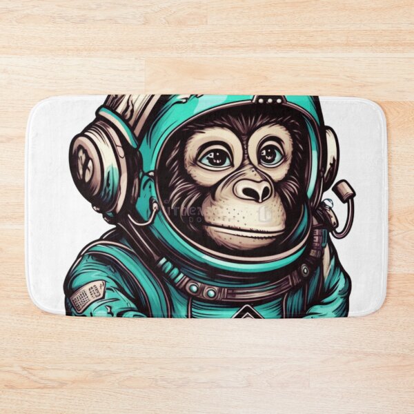 Item preview, Astronaut Monkey Adventure: Cosmic Fun and Playful Space designed and sold by JojoArtEvo.