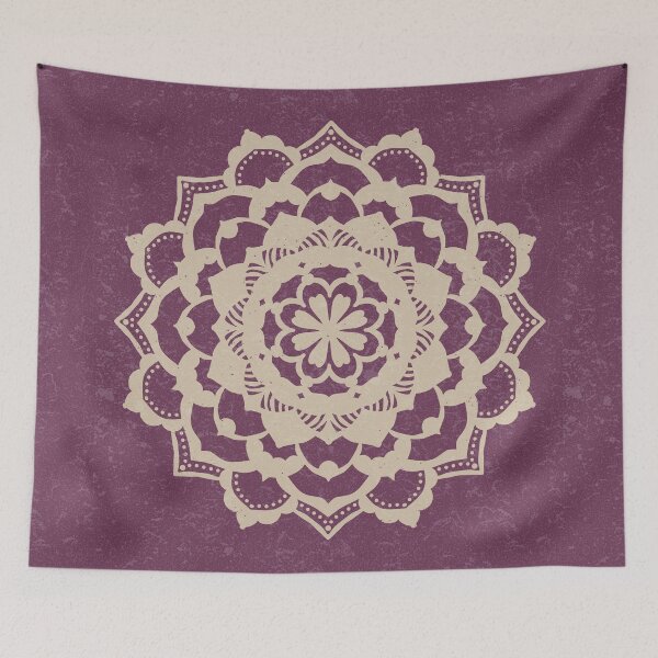 Item preview, Deva Mandala - Beet + Dove designed and sold by Irene Estelle.