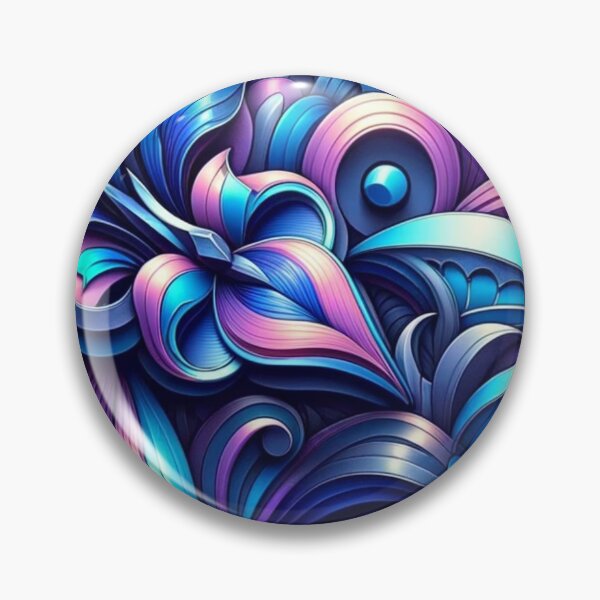 Item preview, Blue Swirl Vortex Abstract Poster designed and sold by mymagicstoreus.