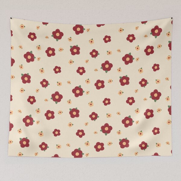 Item preview, Red and yellow flowers  designed and sold by MelleGleice.