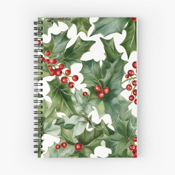 Item preview, December Birth Month Flowers, Holly Flower Pattern designed and sold by FirebirdCD.