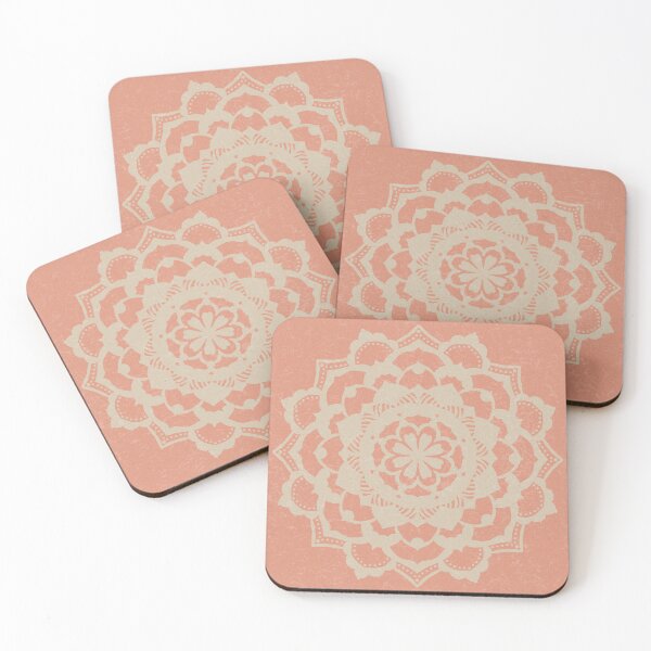 Item preview, Deva Mandala - Coral + Dove designed and sold by Irene Estelle.